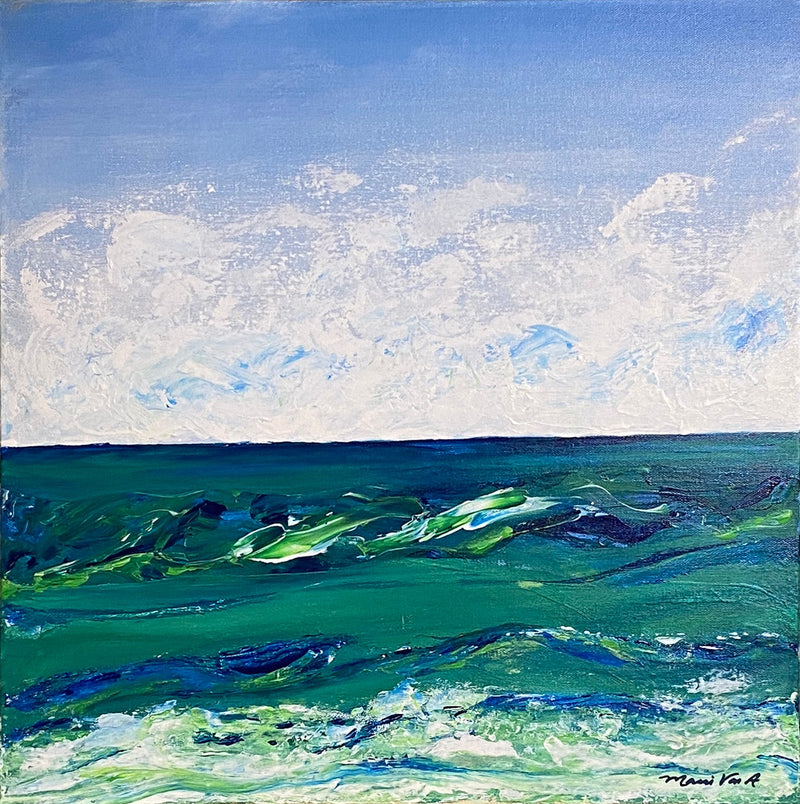 Ocean-Waves-original-art-for-sale-von-aldenbruck-studio-original-fine-art-Acrylic-on-canvas-greens-blues