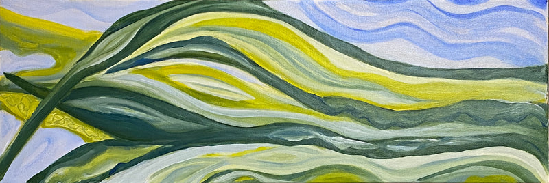 Original-Acrylic-Von-Aldenbruck-Studio-Ocean-Life-Green-Blue