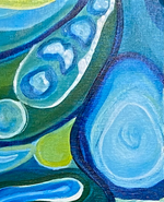 Primordial-Original-Acrylic-Abstract-Painting-Von-Aldenbruck-Studio-Portland-Oregon-Blue-Green-Biology-Art