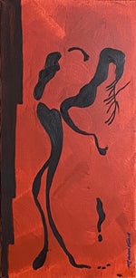 Where-Am-I-Original-Acrylic-Contemporary-Abstract-Fine-Art-Painting-Von-Aldenbruck-Studio-Portland-Oregon-Red-Black